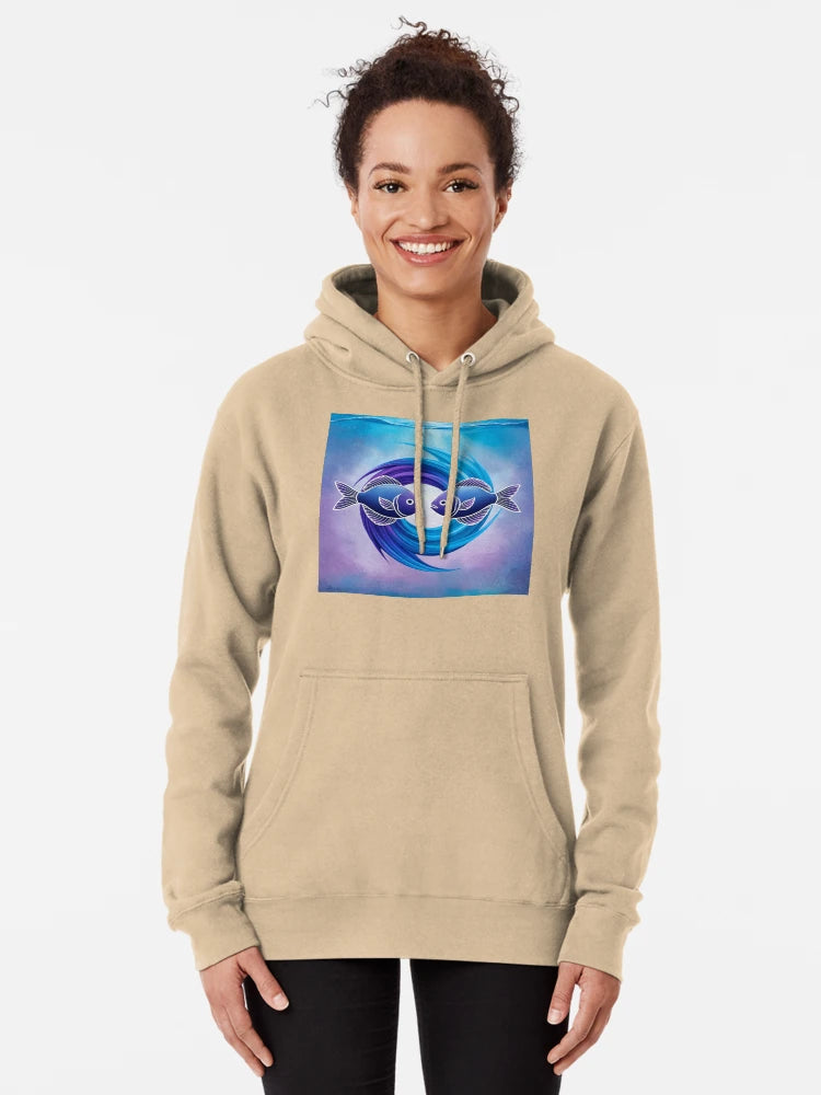 "Pisces Dream – Mystical Zodiac Fish in Ocean Blues" Classic T-Shirt