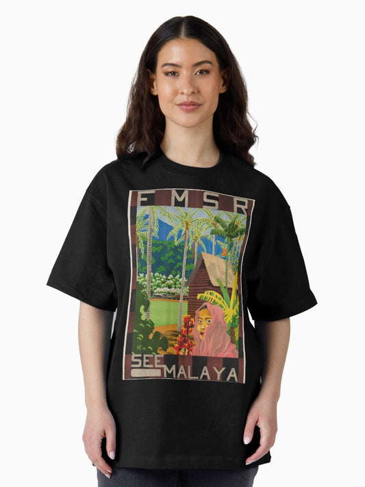 retro See Malaya Oversized T-Shirt