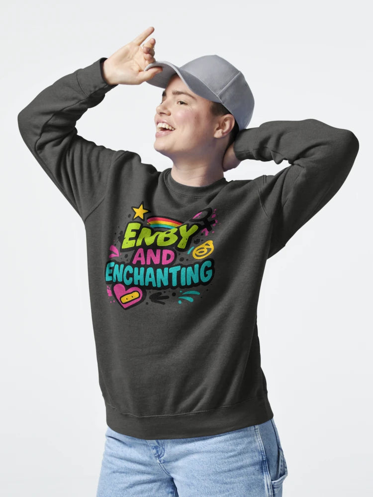 Enby and Enchanting – Bold Pride Design Classic T-Shirt