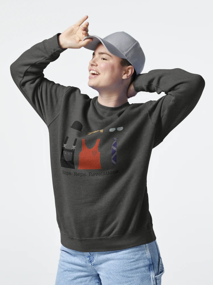 Rips, Reps, Revelations with text Classic T-Shirt