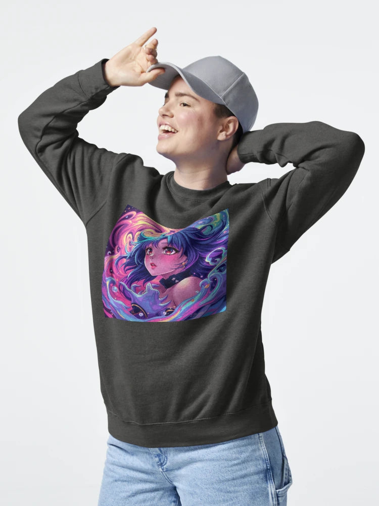 Vibrant abstract anime artwork – Colorful and unique visual composition Classic T-Shirt