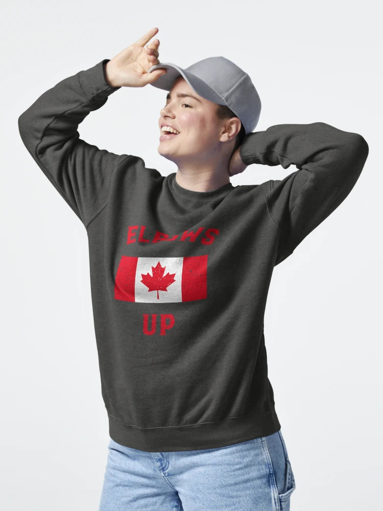 Elbows Up Canada Anti-Trump Canadian Pride Tees and Stickers Classic T-Shirt