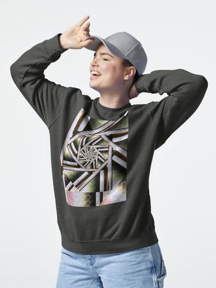 Tunneling Through Time: A Fractured Spiral Classic T-Shirt