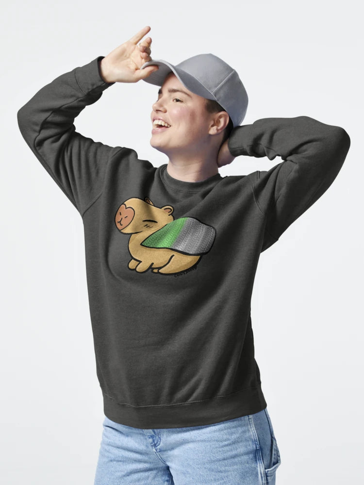 Pride Capybara- Aromantic Classic T-Shirt