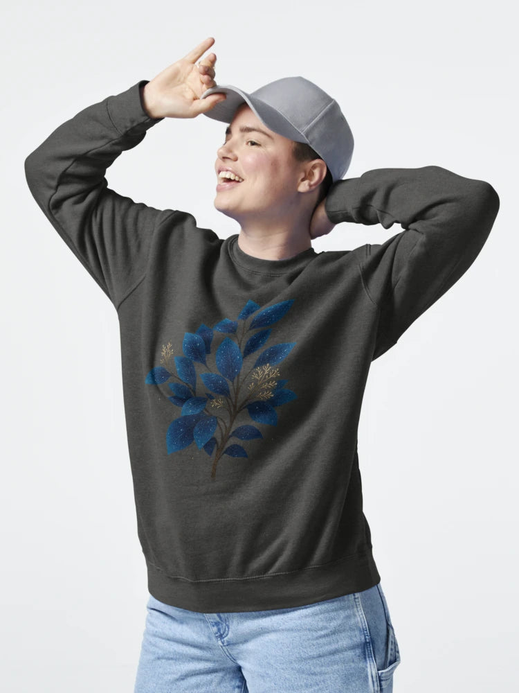 "Nocturnal Wisdom â€“ The Blue Leaf Oracle" Classic T-Shirt