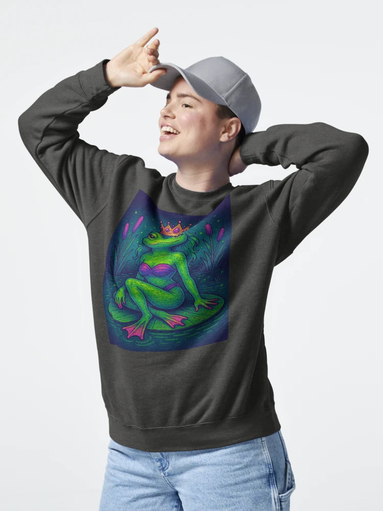 Frog Queen of the Neon Swamp Classic T-Shirt