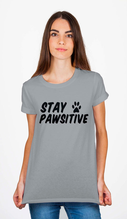 Stay Pawsitive T-Shirt