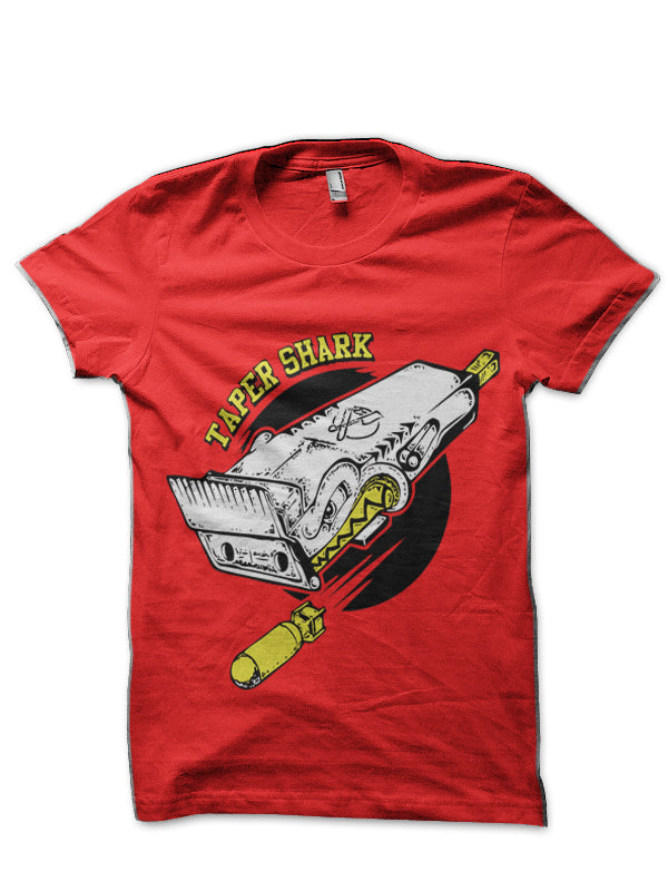 Taper Shark Red T-Shirt
