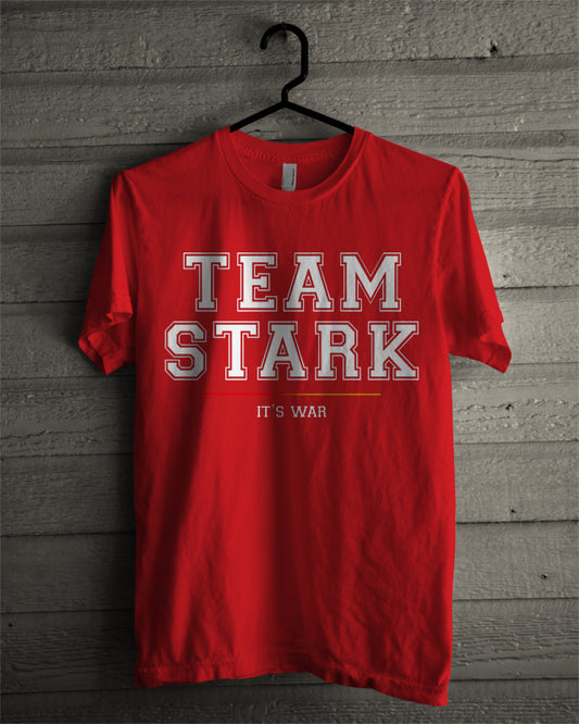 Team Stark Red Tee Style001