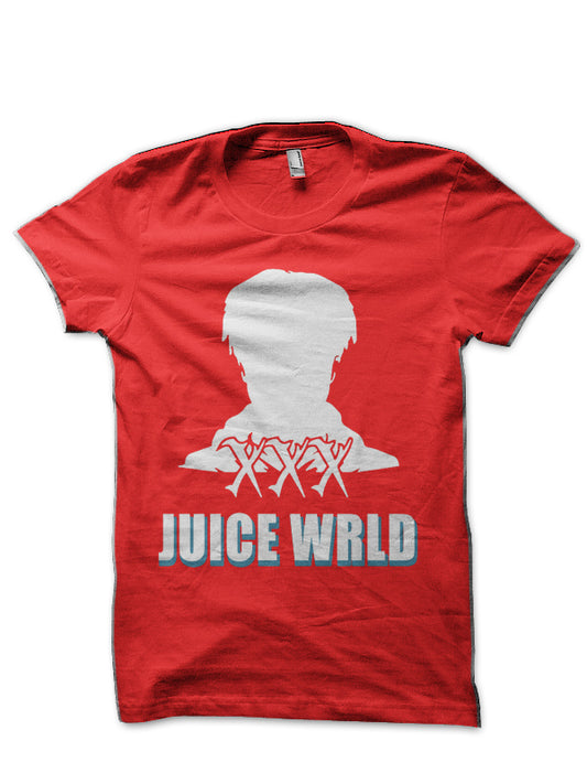 Juice Wrld Lovers Gift Red T-Shirt