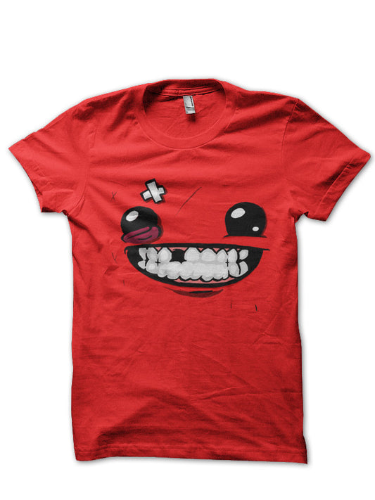 Super Meat Boy Red T-Shirt