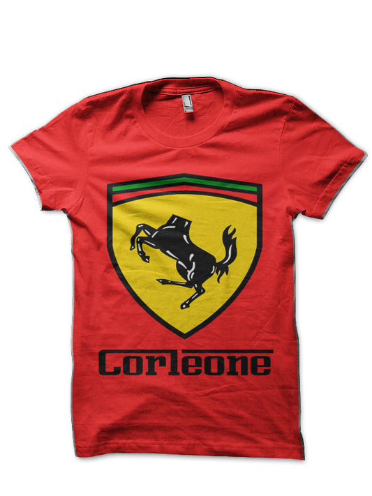 Scuderia Corleone (Collab with Jay Hai) Red T-Shirt
