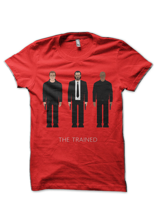 THEâ€¦TRAINED Red T-Shirt