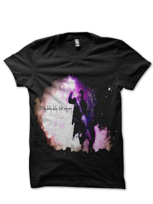 U2 Rock Band Black T-Shirt Style001
