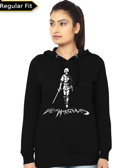 Valar Morghulis Girls Black Hoodie