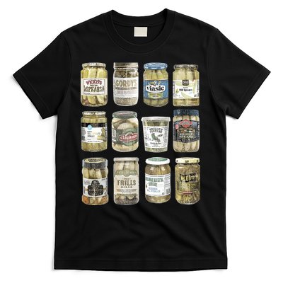 Vintage Canned Pickles Retro Pickles Lovers Canning Pickle T-Shirt