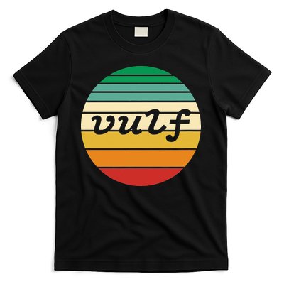 Vulf Retro Sunset Vulfpeck Design T-Shirt