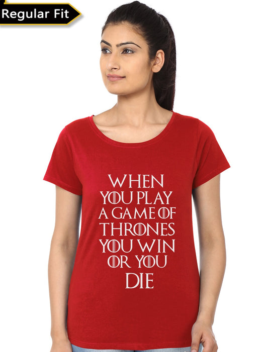 Game Of Thrones Red Girlâ€™s T-Shirt