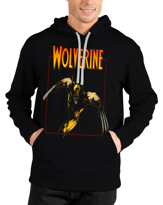 Wolverine Black Hoodie Style001