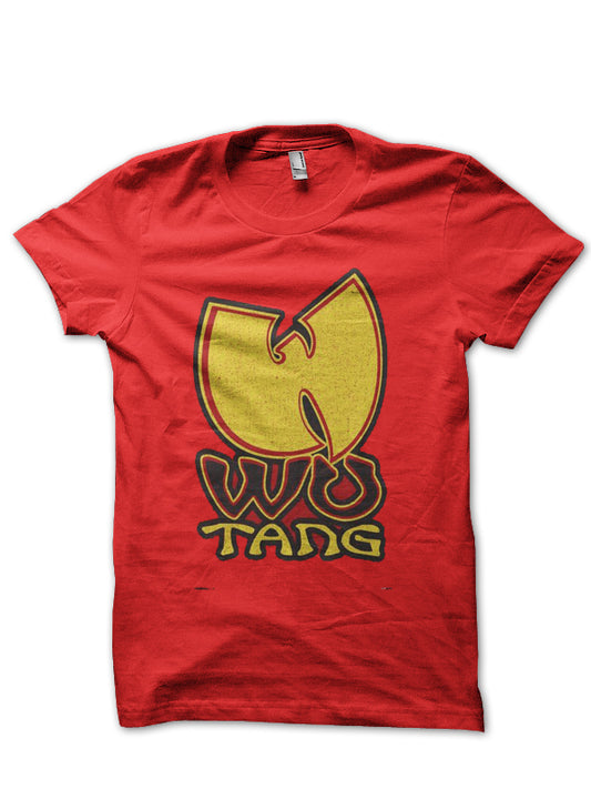 Wu Tang Clan Red T-Shirt