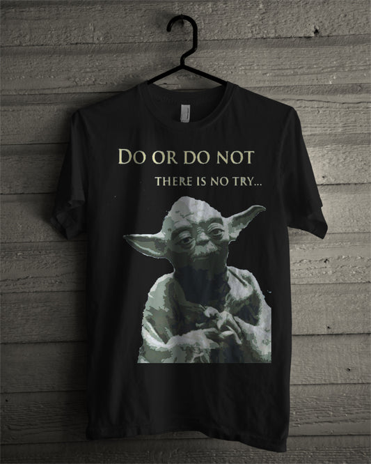 Yoda Black Tee Style002